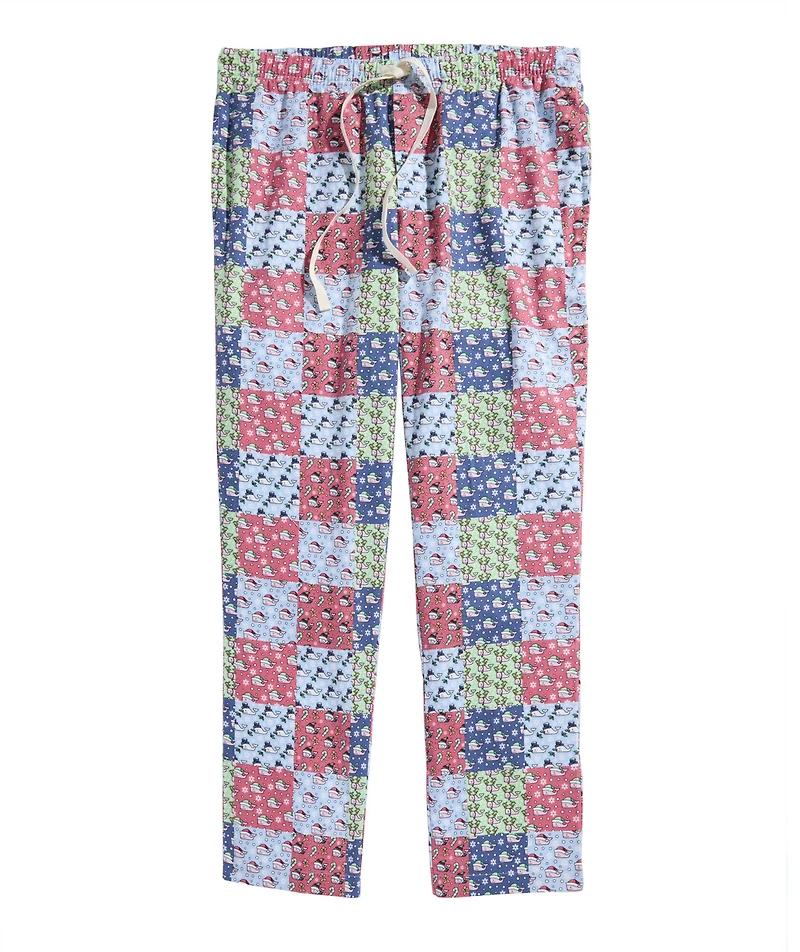 OUTLET Holiday Patchwork Lounge Pants