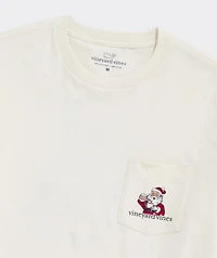 Spiked Nog Long-Sleeve Pocket Tee