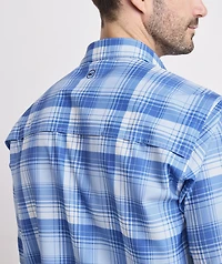 Lightweight Performance Harbor Plaid Shirt
