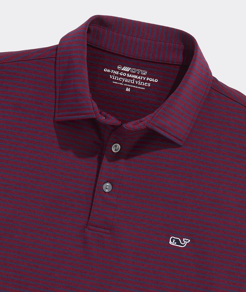 Performance Bradley Stripe Sankaty Polo