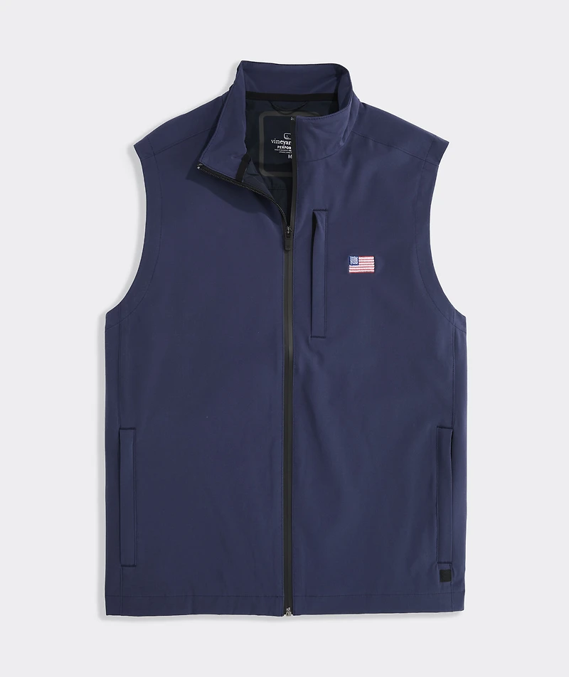 American Flag Performance Mariner Soft Shell Vest