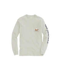 OUTLET Kids' Thanksgiving Turkey Hat Whale Long-Sleeve Pocket Tee