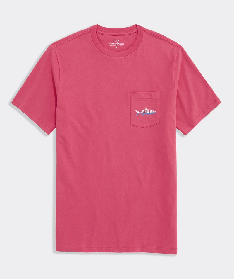 Silhouette Fish Short-Sleeve Pocket Tee