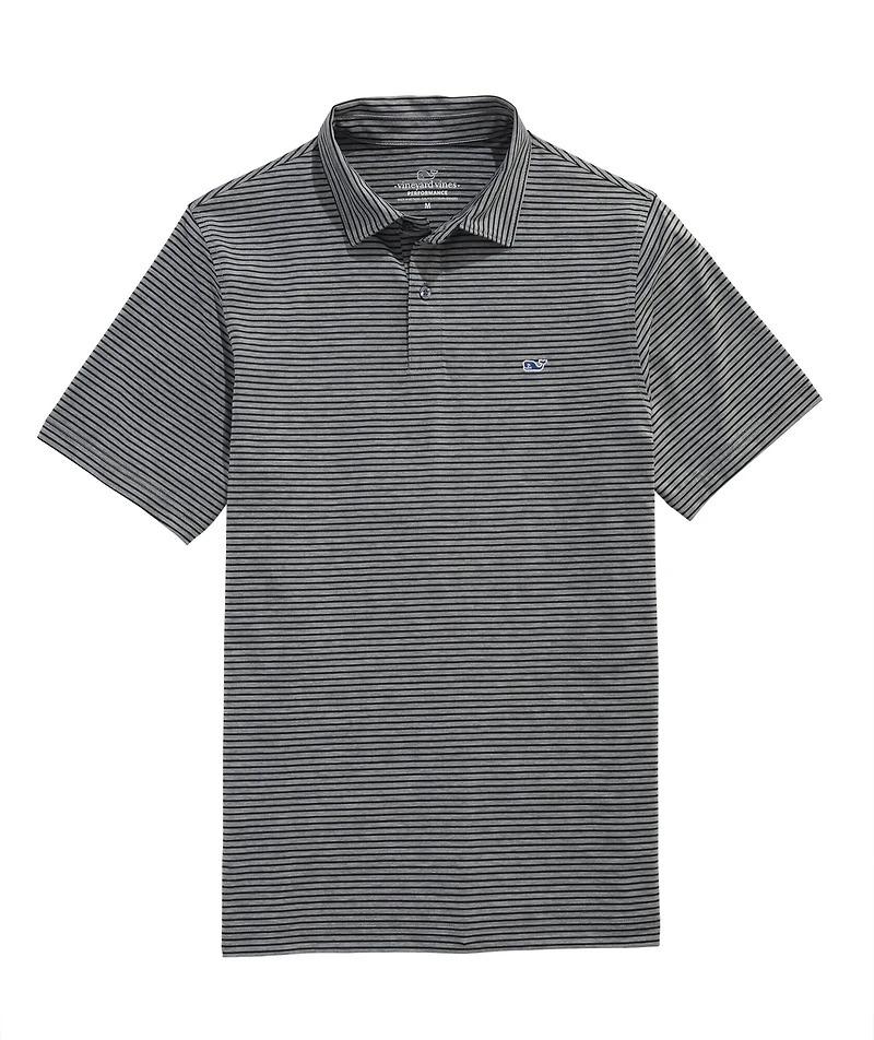 OUTLET Bradley Stripe Performance Polo
