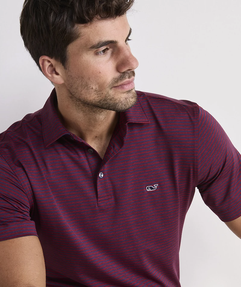 Performance Bradley Stripe Sankaty Polo