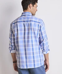 Sailfish Plaid Performance Harbor Shirt