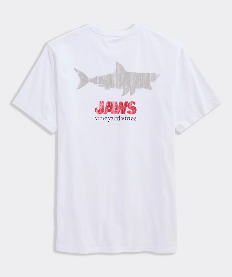 JAWS x vineyard vines Shark Silhouette Short-Sleeve Pocket Tee