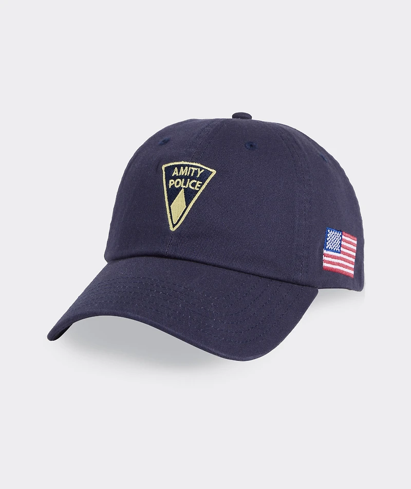 JAWS x vineyard vines Amity PD Baseball Hat