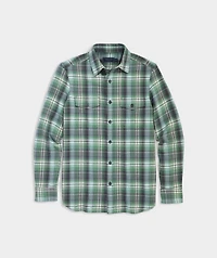 Wickham Plaid Twill Utility Shirt