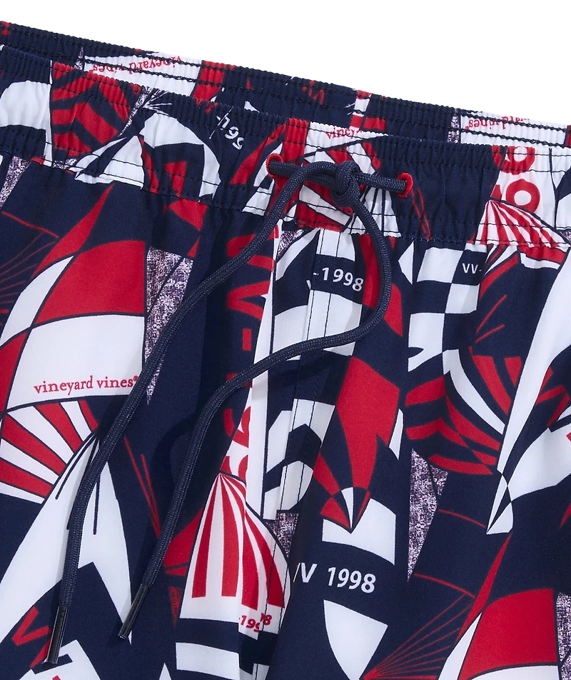OUTLET 5 Inch Chappy Sails Swim Trunks