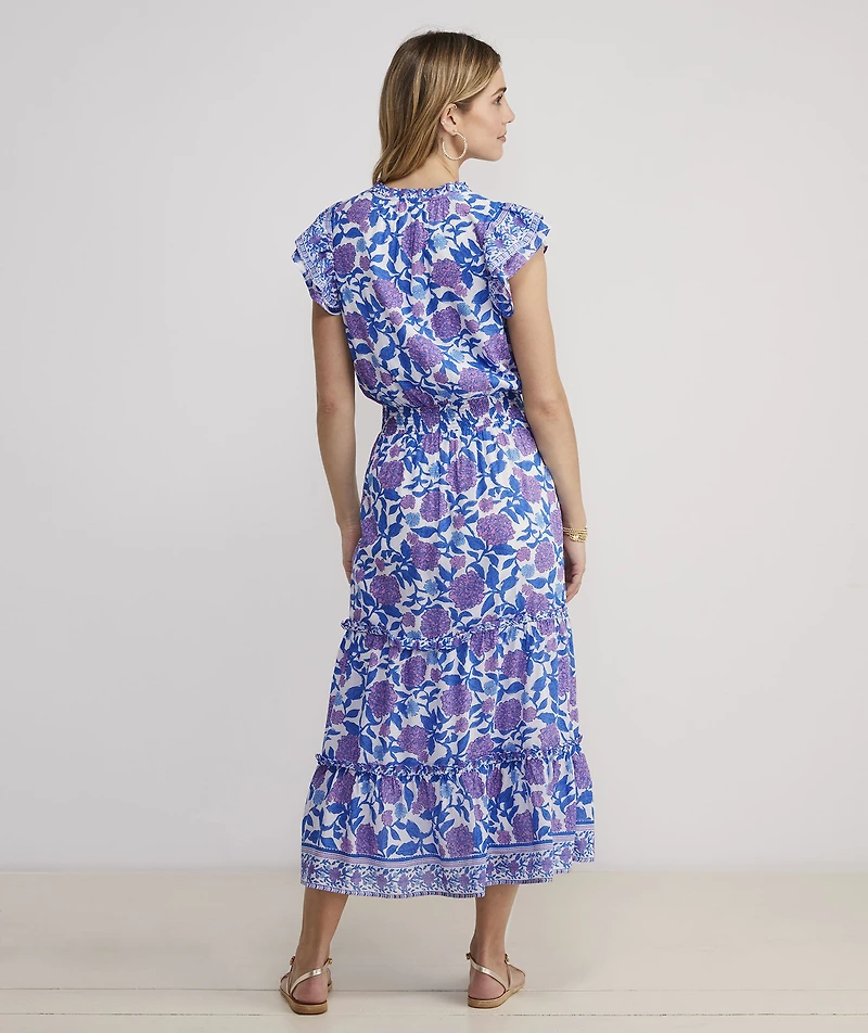 OUTLET Women's Printed Maxi Dress