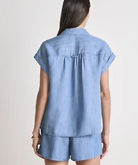Margo Chambray Top