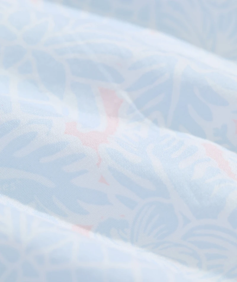 Boys' Printed Cotton Short-Sleeve Shirt