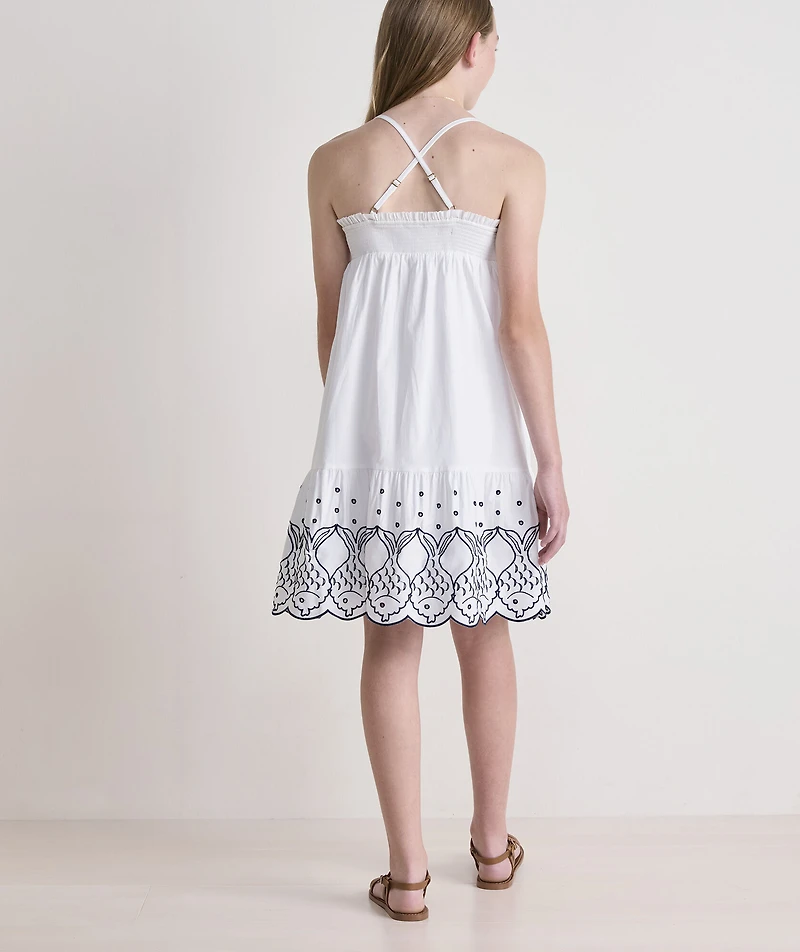 Girls' Cassie Eyelet Dress