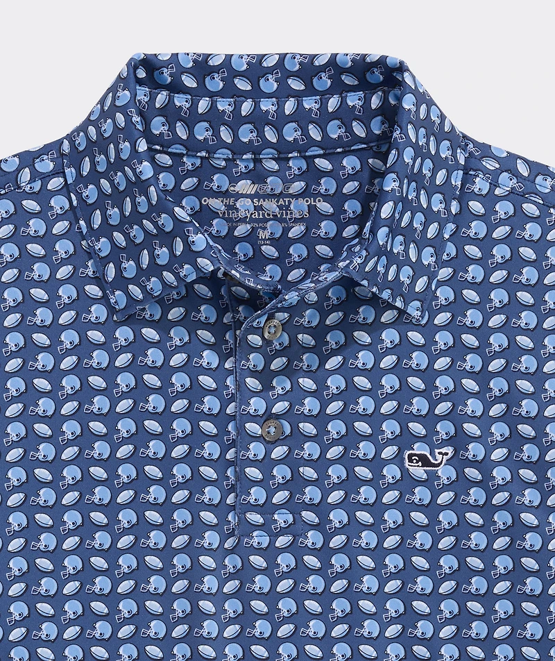 Boys' Printed Sankaty Performance Polo