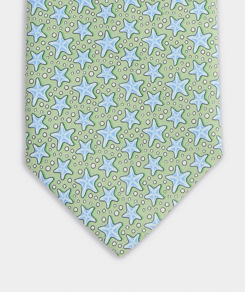 Starfish Silk Tie