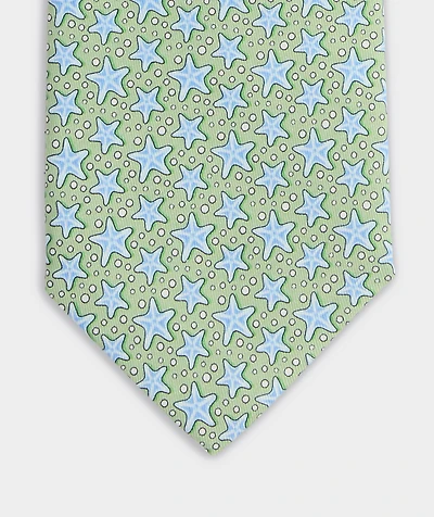 Starfish Silk Tie