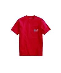 OUTLET Flag Whale Short-Sleeve Pocket Tee