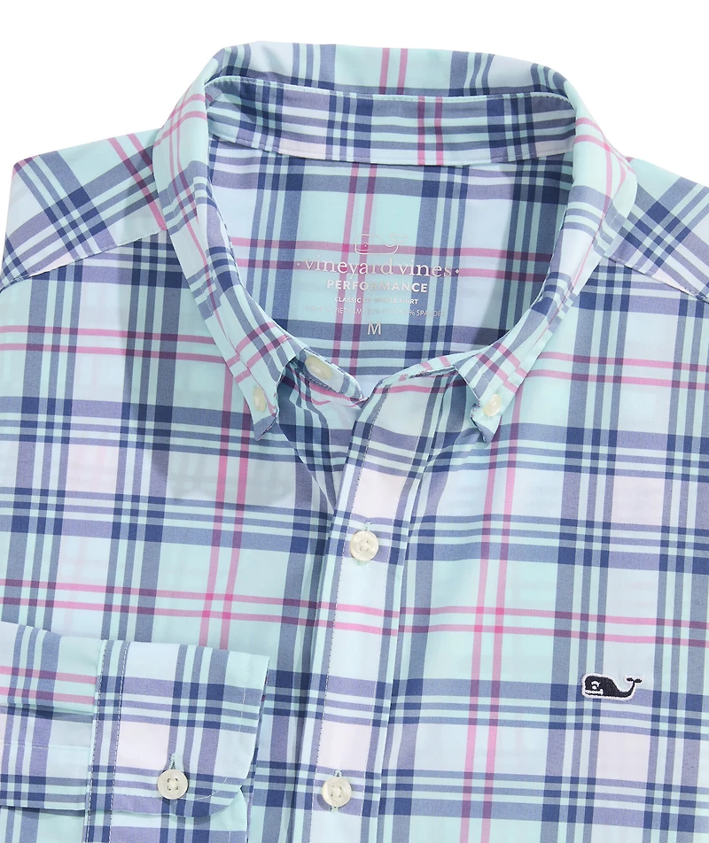 OUTLET Performance Plaid Shirt