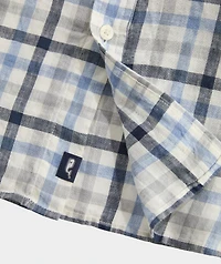 Windward Tattersall Linen Shirt