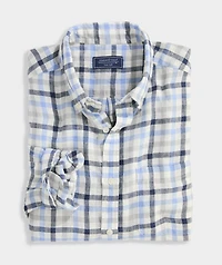 Windward Tattersall Linen Shirt