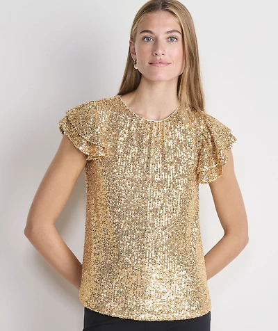Annabella Sequin Top