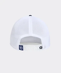 Fishing Patch Flat Brim Trucker Hat