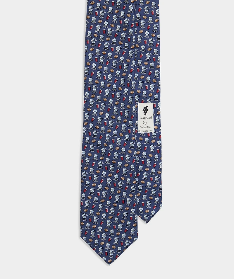 Tailgate Silk Tie