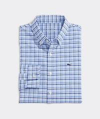 Boys' Kingston Tattersall Performance Cotton Shirt