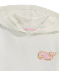 OUTLET Girls' Chenille Patch Hoodie