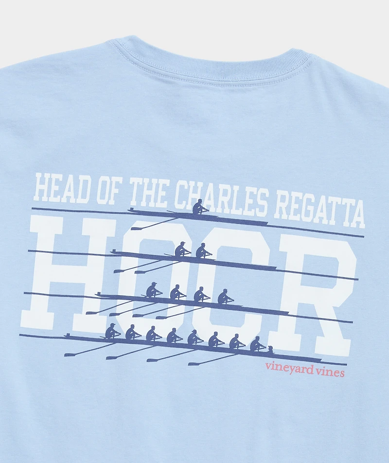 Head Of The Charles® Rower Stack Short-Sleeve Pocket Tee