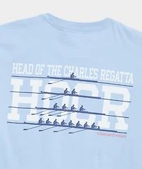 Head Of The Charles® Rower Stack Short-Sleeve Pocket Tee
