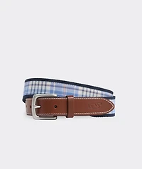 Madras Canvas Club Belt