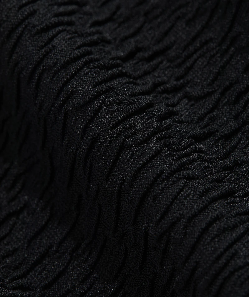 Textured Seacrest Low-Rise Bikini Bottom