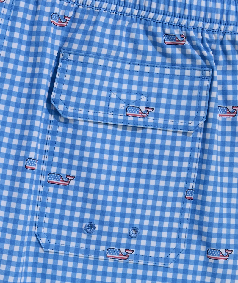 5 Inch Printed Chappy Swim Trunks