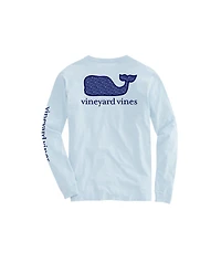 OUTLET Boys' Constellation Whale Long-Sleeve Pocket Tee