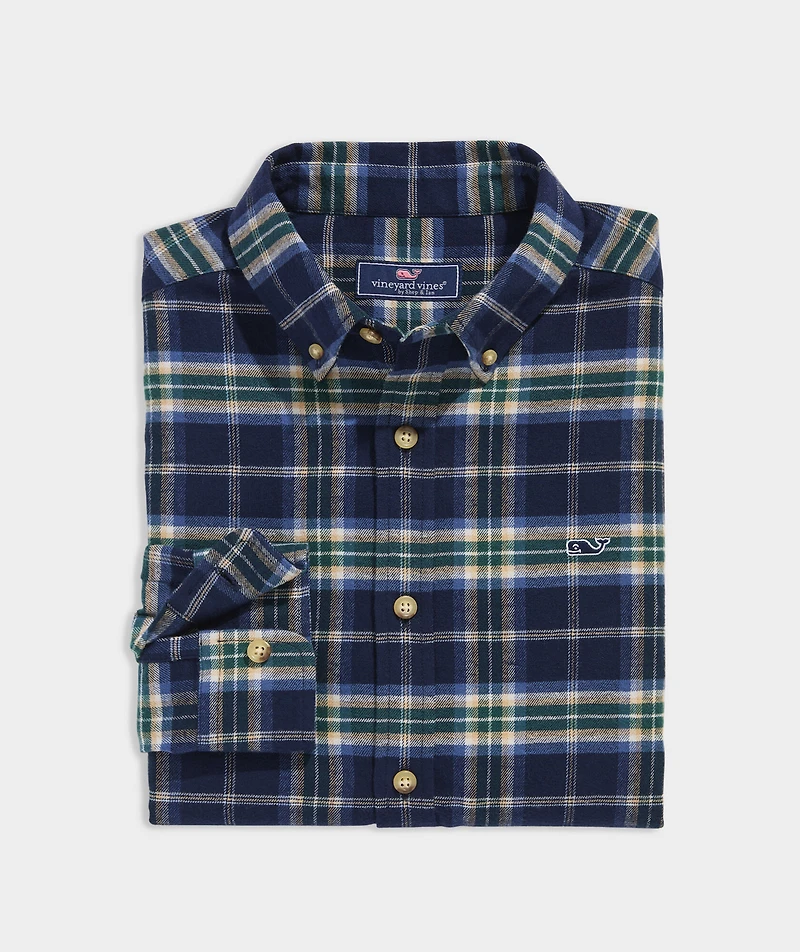 Vineyard Flannel Plaid Shirt
