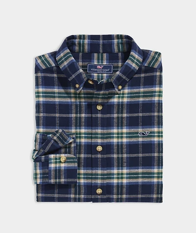 Vineyard Flannel Plaid Shirt