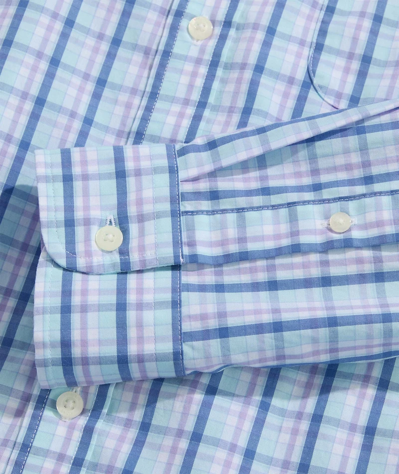 Sandie Plaid Perfect Wash Poplin Shirt