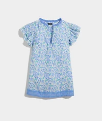 Adare Double Ruffle Top