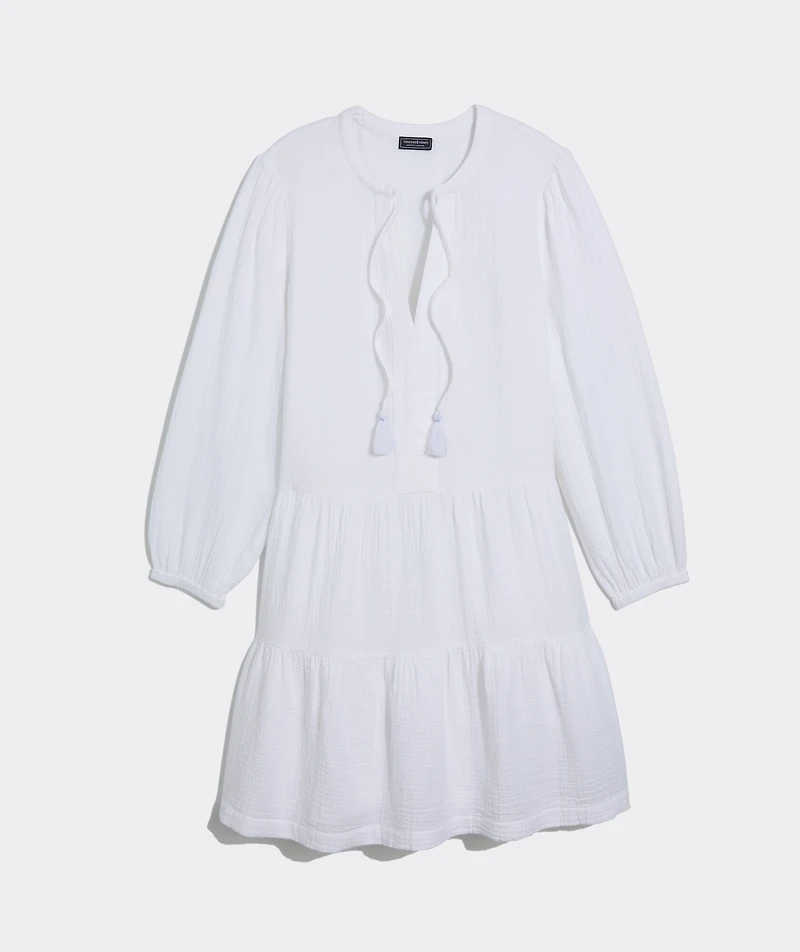 Carter Gauze Tiered Cover-Up