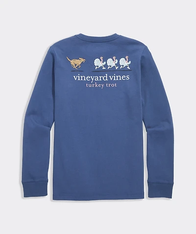 Boys' Turkey Trot Long-Sleeve Pocket Tee