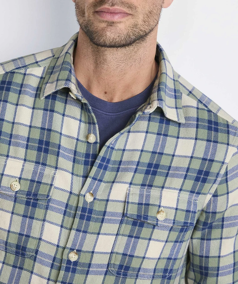 Wyers Plaid Midweight Twill Utility Shirt