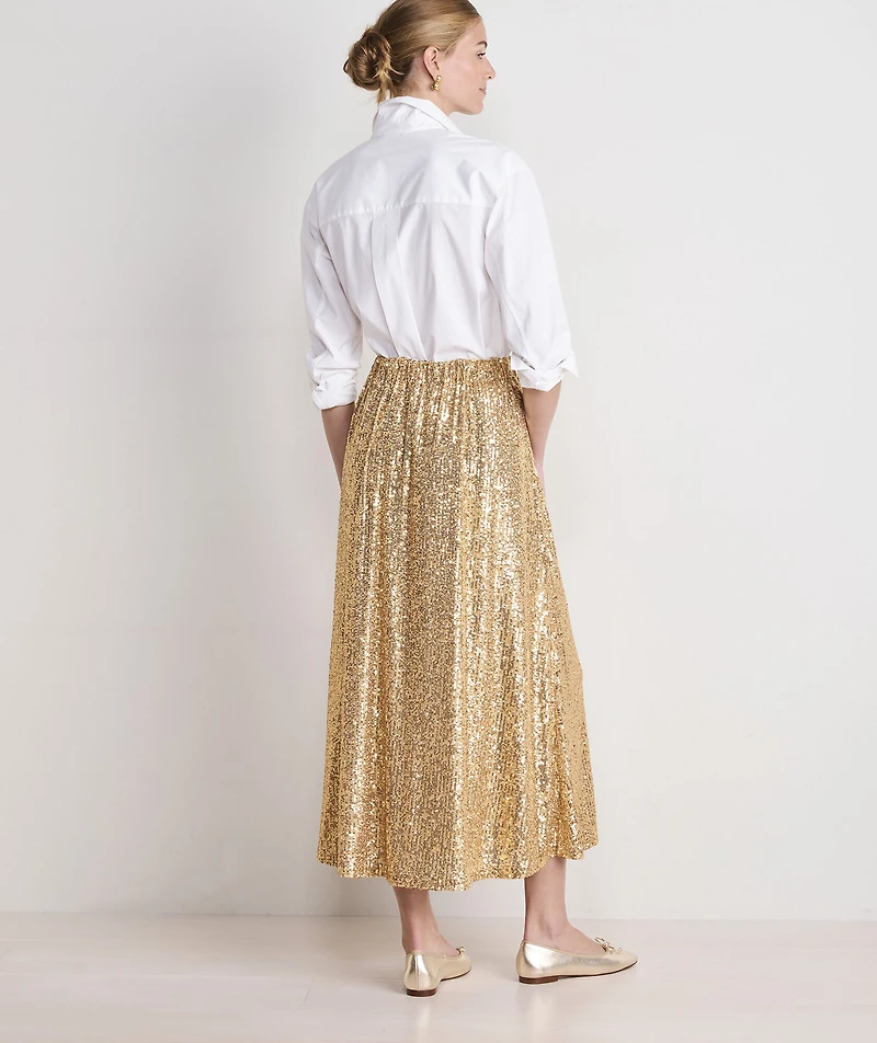 Kaia Sequin Skirt