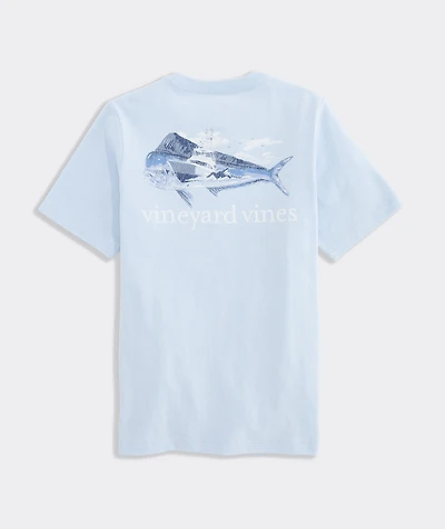 Boys' Sportfisher Mahi Scenic Short-Sleeve Pocket Tee