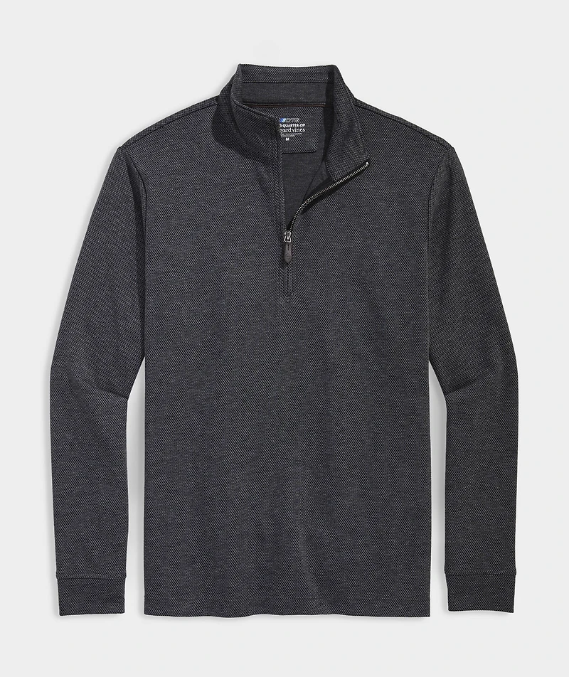 Herringbone Bluffs Performance Quarter-Zip