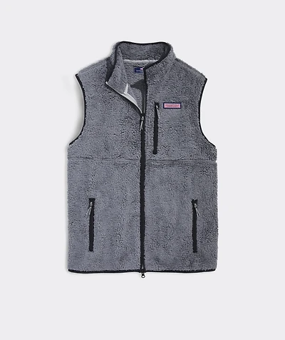 New England High-Pile Fleece Vest