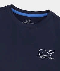 Boys' Long-Sleeve Whale Harbor Sun Performance Tee