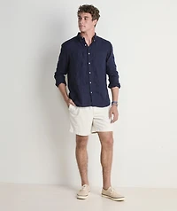 Surfside Solid Linen Shirt
