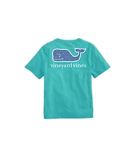 OUTLET Boys' Good Vibes Whale Short-Sleeve Pocket Tee